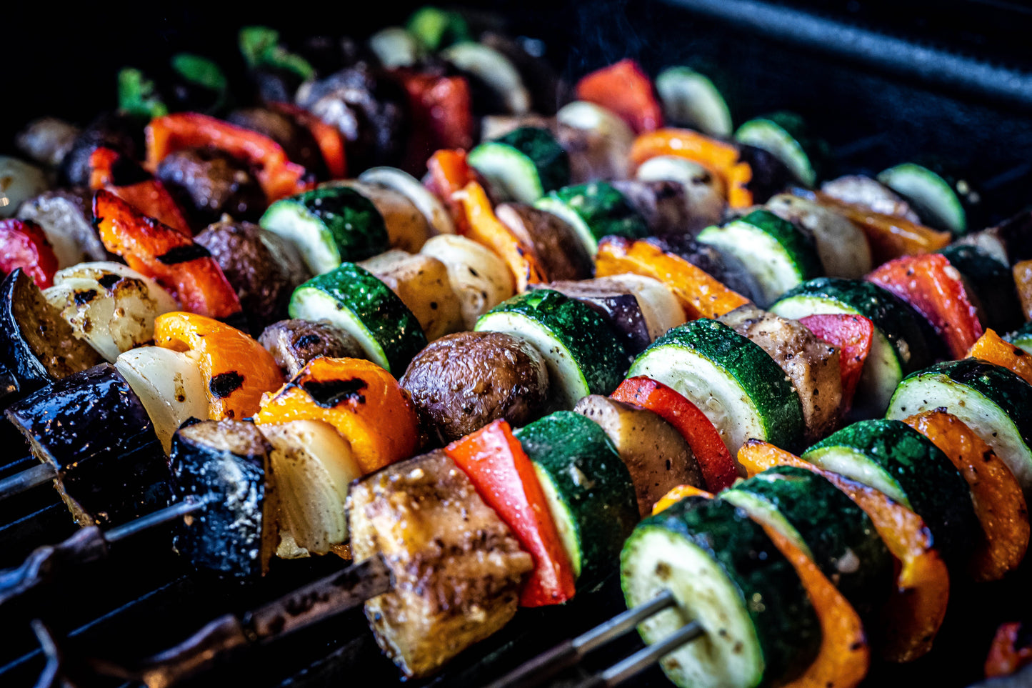 Doble Grillspyd i Rustfritt Stål, 4-pack