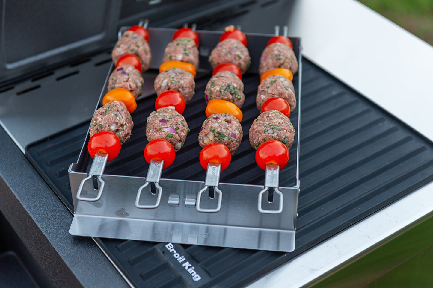 Grillspydholder smal