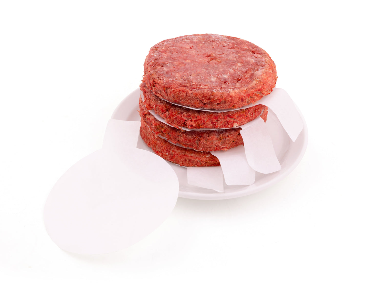 Hamburgerpapir til burgerpresse
