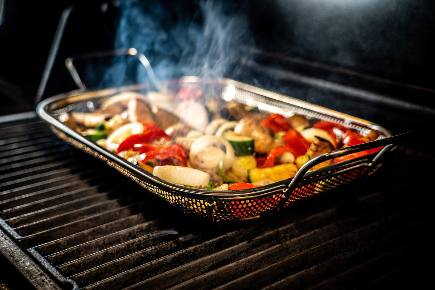Grillform perforert
