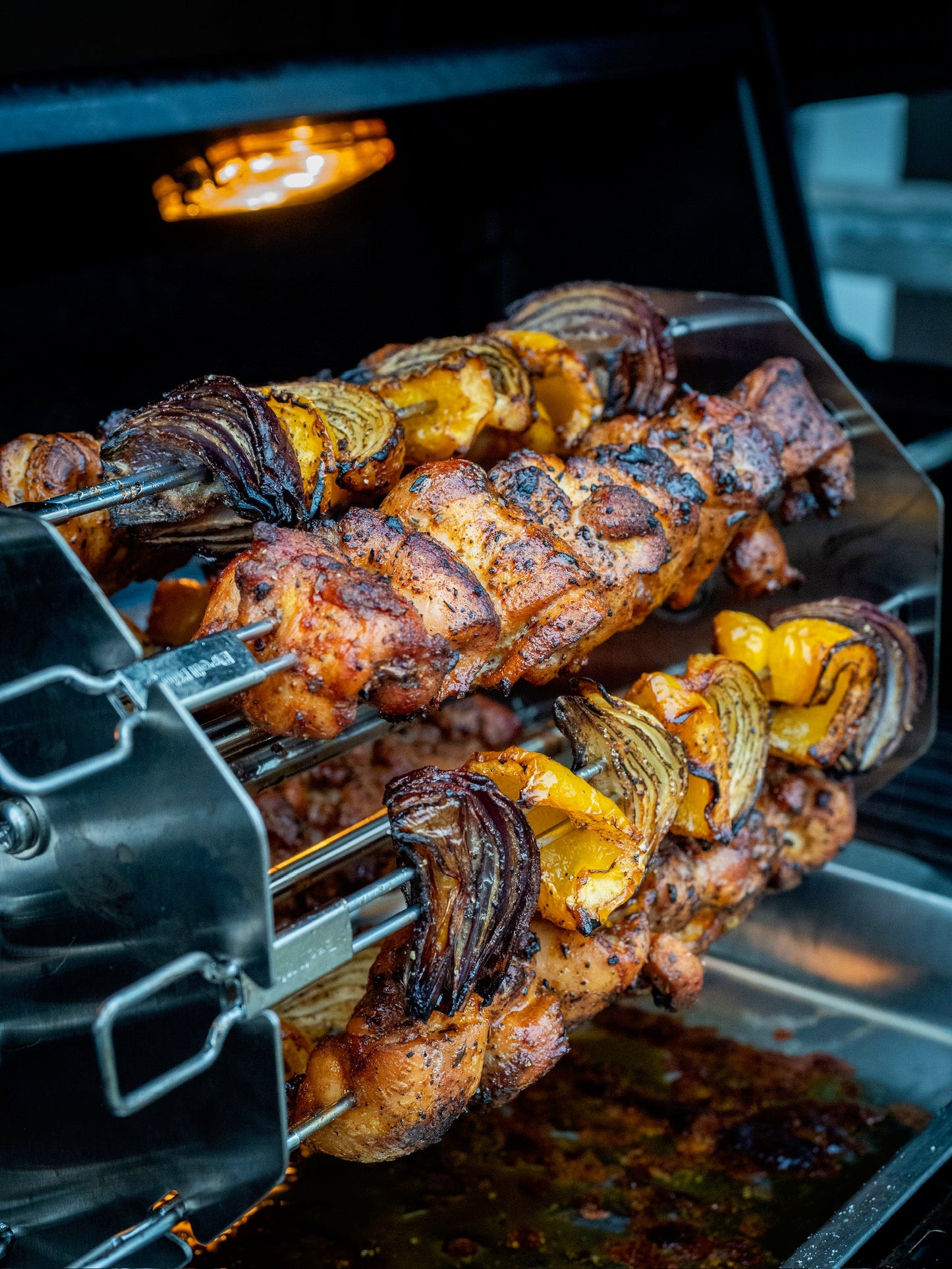 Grillspyd/Kebabstativ Rotisseri
